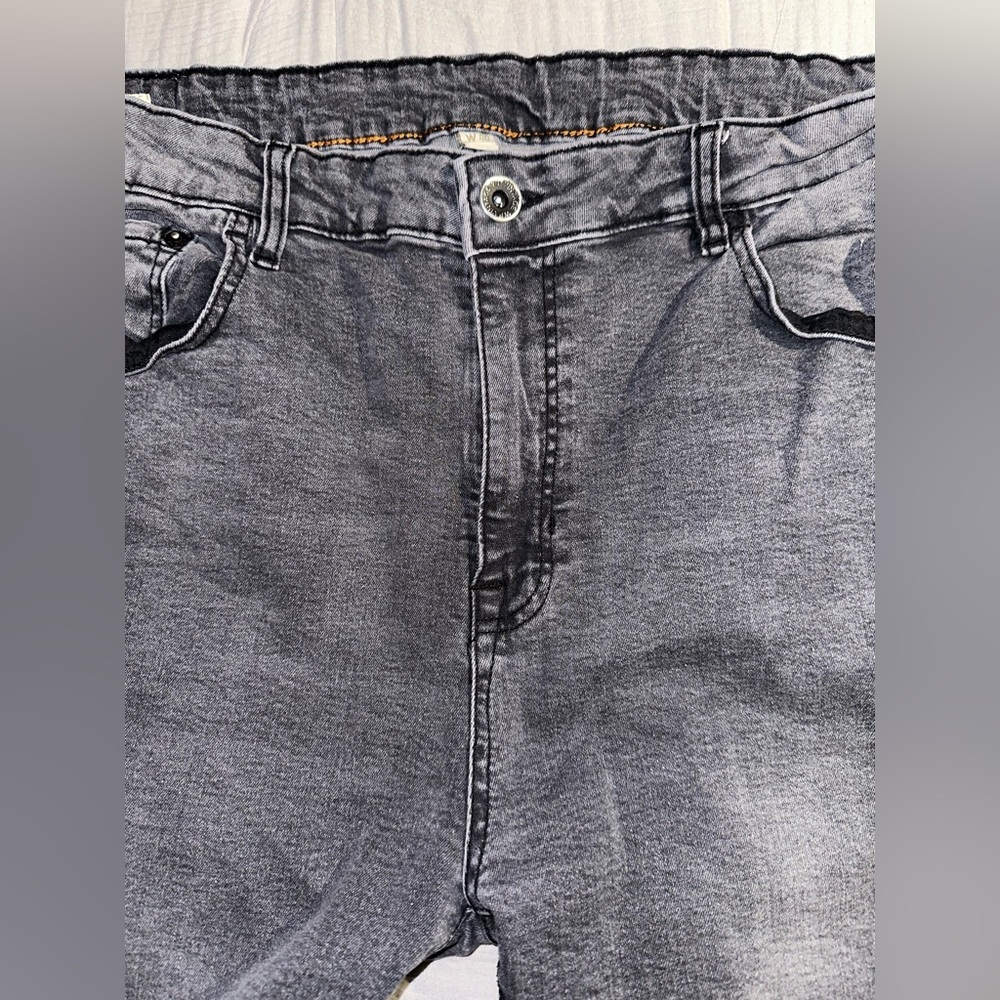 MEN'S Weatherproof Vintage slim Jean Blue Shorts 40 - Picture 3 of 7